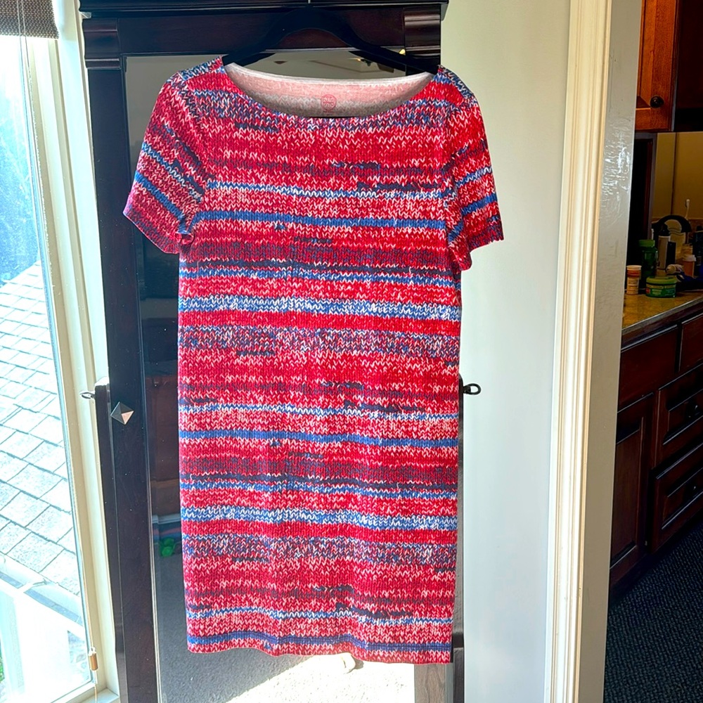 TORY BURCH size M cotton shift dress